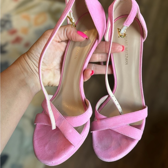 Stuart Weitzman Barbie Pink Sandals - Picture 5 of 5